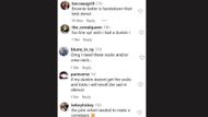 Netizens react to Dunkin X Corry Paige collab for Valentine's Day (Screenshot via Instagram/@markie_devo @beccaaugs10 @the_cerealqueen @blums_in_ny @parieverse @kelseyhickey)